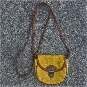 American Eagle Outfitters Crossbody Factory Distressed Faux Leather Bag